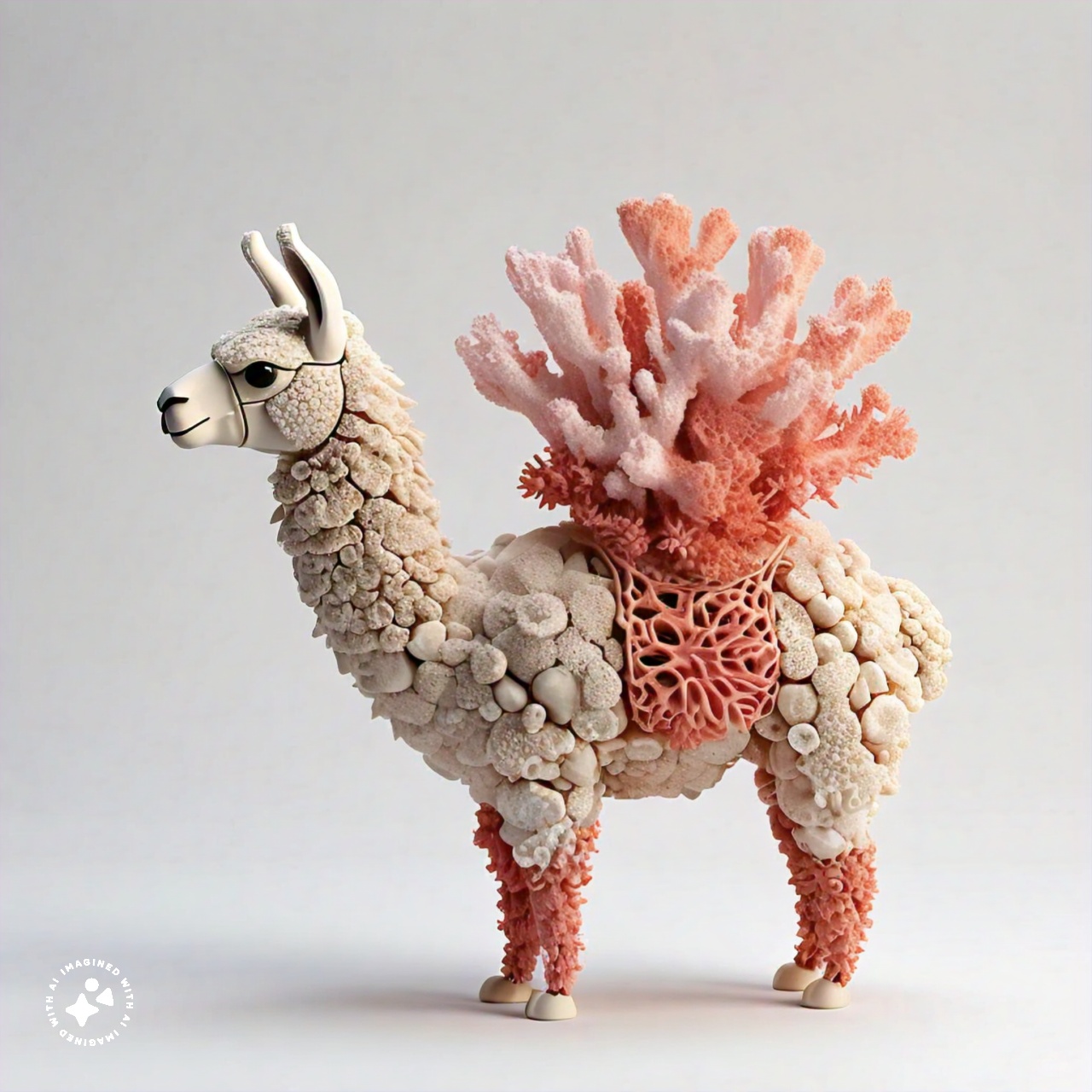 a_llama_made_from_coral_pure_white_background_000017-2