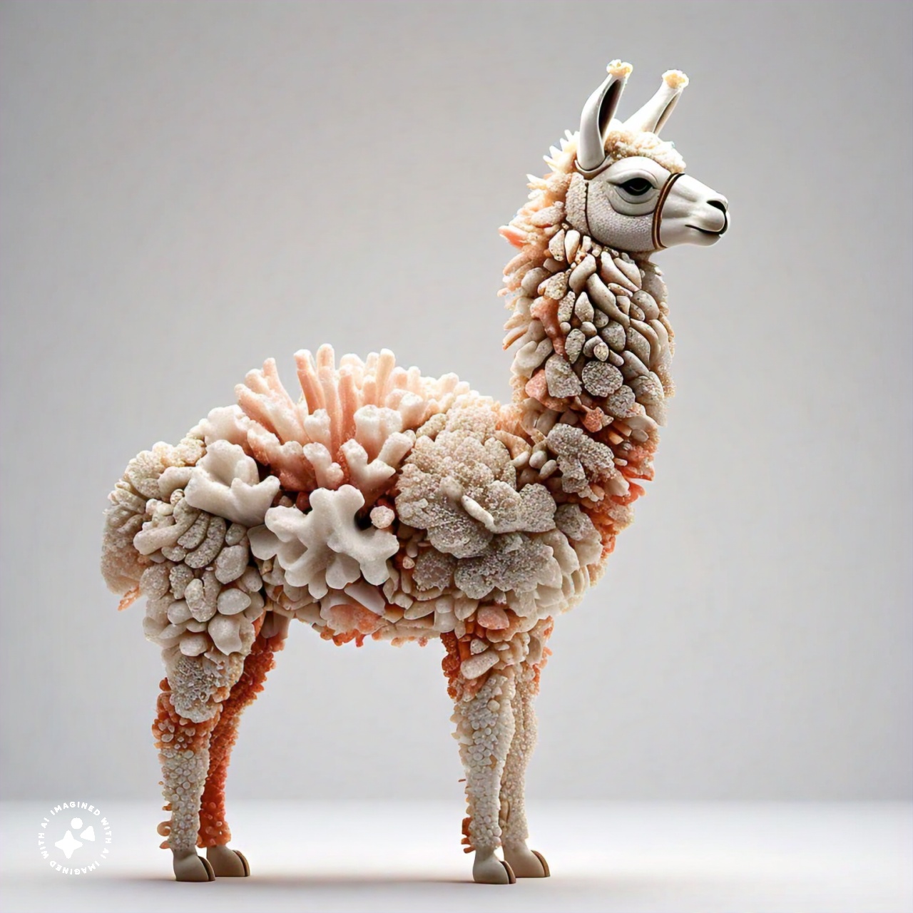 a_llama_made_from_coral_pure_white_background_000017-8