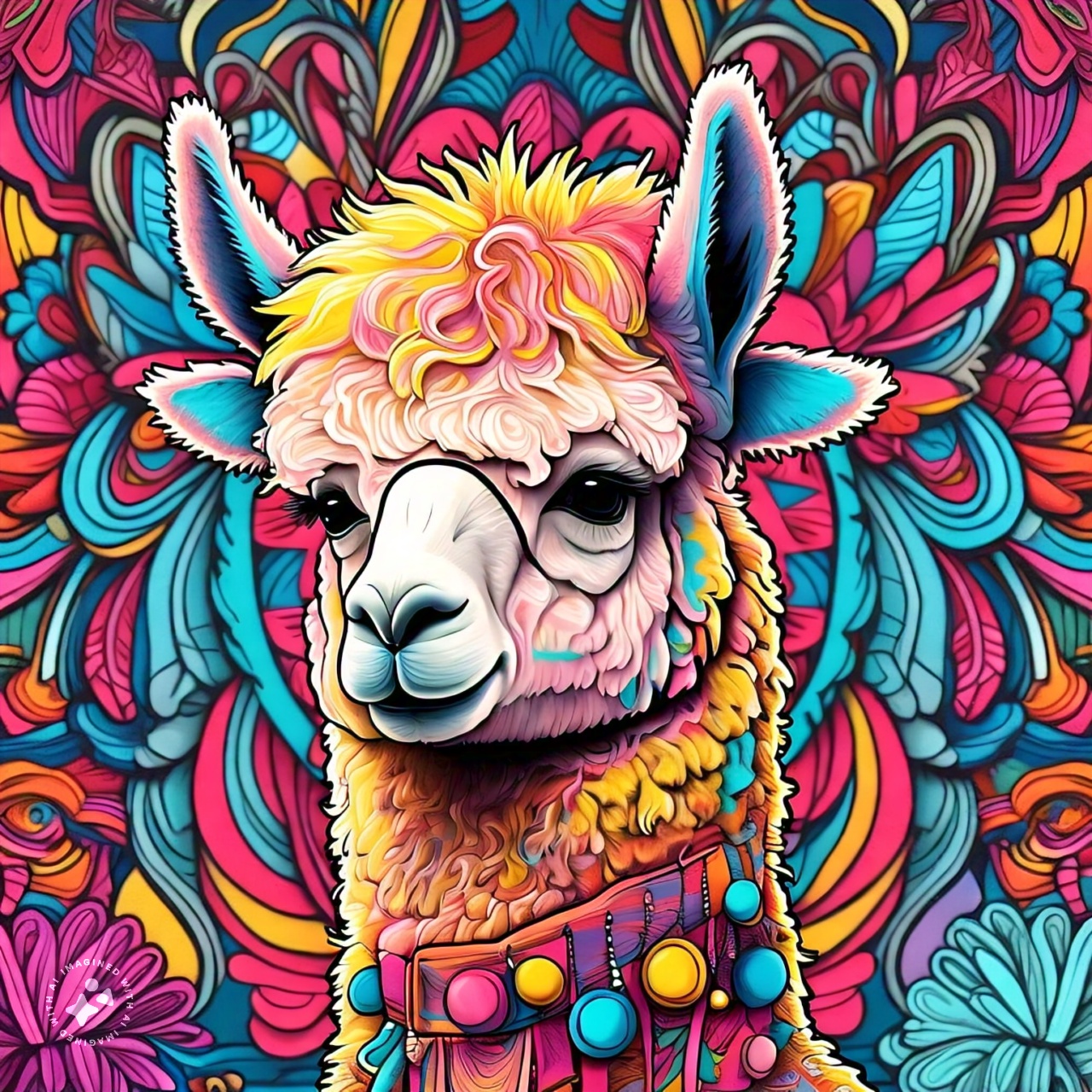 llama_print_doodle_pattern_illustration_color_tones 000032_2