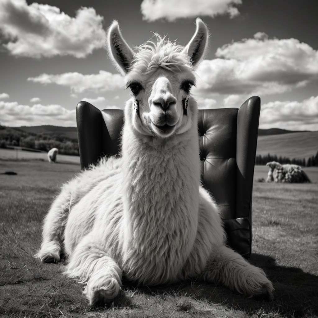 Leonardo_Vision_XL_a_fluffy_llama_sitting_in_the_armchair_at_t_0 (1)